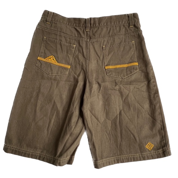 Satori Movement Shorts Sz 34 Hemp Organic Cotton Skateboarding Hiking Mens Green - Picture 2 of 5